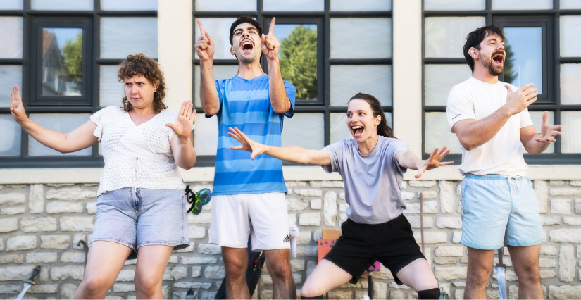 Théâtre de rue "L'Odyssée" dans le cadre de Vagabondages avec le TAP de Poitiers