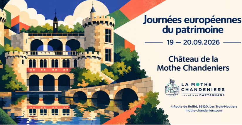 Les journées du Patrimoine au Château de la Mothe-Chandeniers