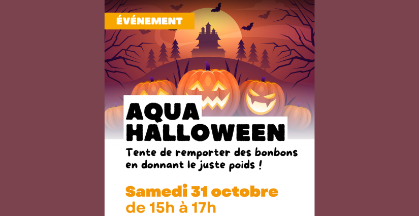 Evènement "Aqu'Halloween" au Centre aquatique GâtinéO de Parthenay (79)