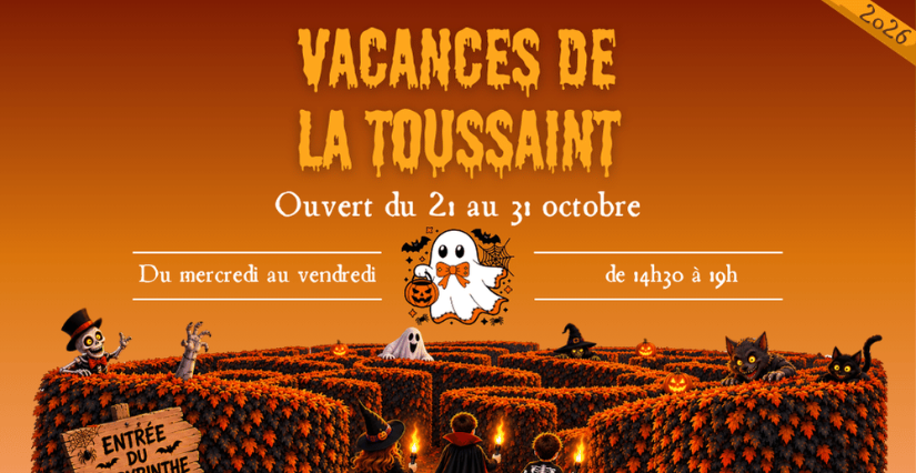 Halloween dans le labyrinthe avec Sèvre Autruches