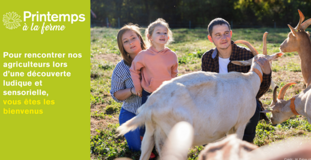 Fêtez le printemps à la ferme avec Bienvenue à la ferme 