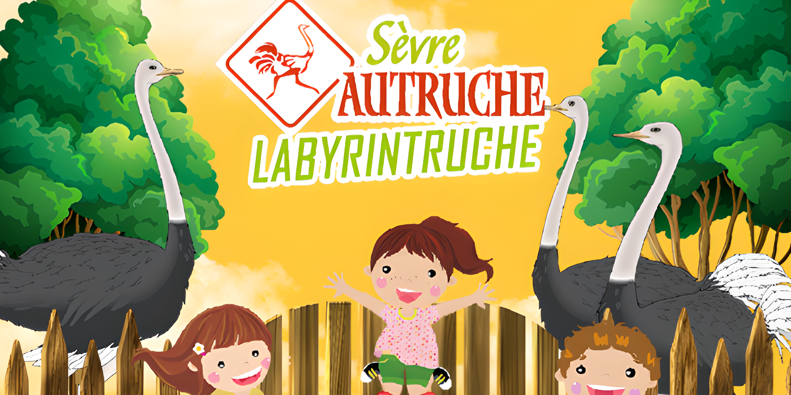 Chasse aux oeufs avec Sèvre Autruches