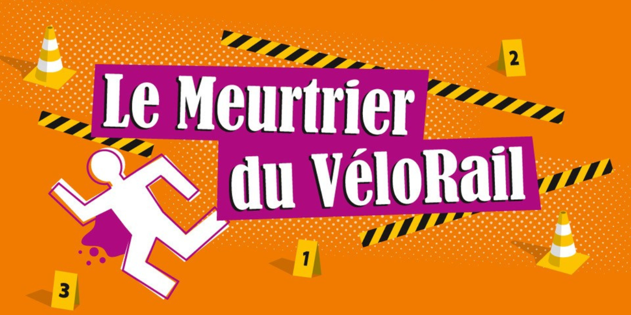 Le Meurtrier du VéloRail, animation spéciale Halloween à Chauvigny 