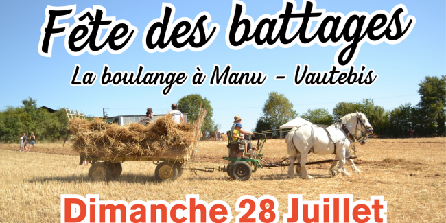 Fête des battages à Vautebis Fête des battages à Vautebis