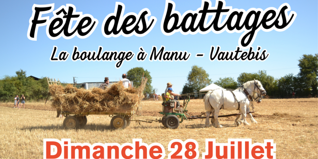 Fête des battages à Vautebis