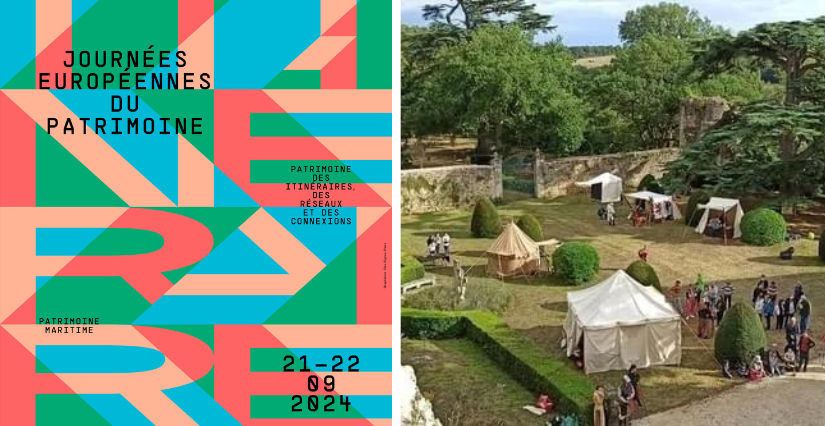 Fête médiévale au château de Montreuil-Bonnin / Journées du Patrimoine
