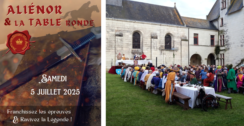 © Château de Monts-sur-Guesnes Journée d'animation "Monts-sur-Guesnes fête Aliénor" au château de Monts-sur-Guesnes
