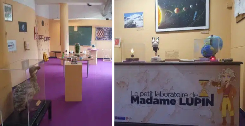 © Espace Mendès-France Exposition "Le petit Labo de Madame Lupin" à l'Espace Mendès France à Poitiers