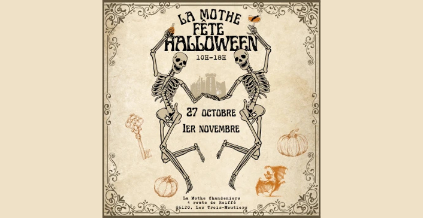 Halloween au château de la Mothe-Chandeniers 