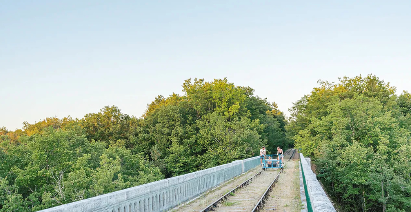 "Les balades crépusculaires d'été", parcours au Vélorail de Chauvigny