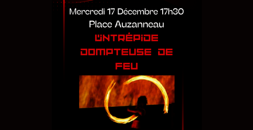 Spectacle "L'intrépide dompteuse de feu" à Niort