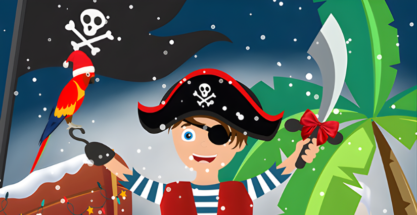 Spectacle "Le pirate et l'ile de Noël" au Petit théâtre Jean Richard de Niort