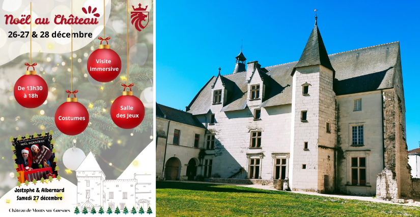 Noël au Château de Monts sur Guesnes