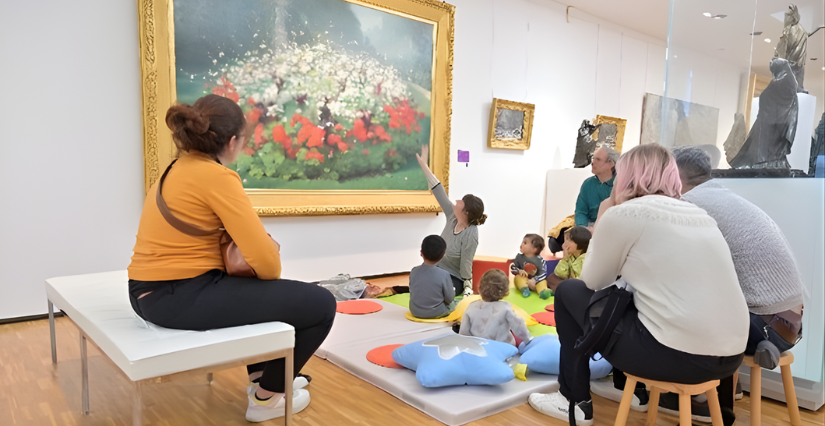 Visite "Les bébés au musée !" au musée Bernard d'Agesci à Niort