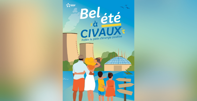 Animations "Bel été" à la centrale nucléaire de Civaux